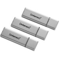Intenso USB Stick Silber USB 2.0 32GB Triple Pack