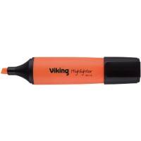 Surligneur Viking HC1-5 Orange Pointe large Biseautée 1 - 5 mm Non rechargeable