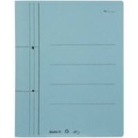Biella Schnellhefter A4 Blau Karton 29 x 34 x 0,4 cm Packung mit 25 Stück