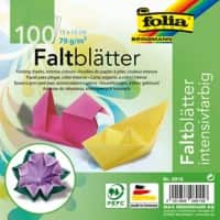 Folia Farbiges Papier Farbig Assortiert Papier 70 g/m² 8915 100 Blatt