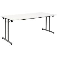 Table pliante Sodematub TPMU188 Blanc;Gris 1'800 x 800 x 740 mm