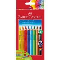 Faber-Castell Colour Grip Buntstift Farbig assortiert Jumbo-Grip 10 Stück