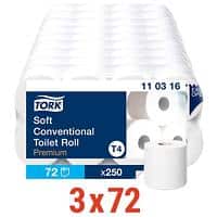 Tork Premium Toilettenpapier Weiss Papier 216 Rollen à 250 Blatt