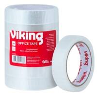 Viking Büroklebeband Grosser Kern Easy Tear Polypropylen 24mm x 66m Transparent 6 Rollen