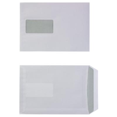 Viking Briefumschläge Mit Fenster C5 162 (B) x 229 (H) mm Selbstklebend Weiss 90 g/m² 500 Stück