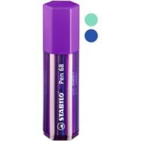 STABILO Pen 68 Faserschreiber 1 mm Farbig assortiert Mittel Pen 68 20 Stück