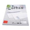 Enveloppes Elco Office Avec fenêtre C4 324 (l) x 229 (h) mm Bande adhésive Blanc 100 g/m² 25 Unités