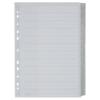 Leitz Blanko Register DIN A4 Überbreite Grau Mehrfarbig, Weiß 12-teilig PP (Polypropylen) 11 Löcher 1274