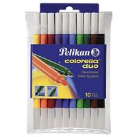 Pelikan Fasermaler Colorella Duo C407 assortiert sortiert 10 Stück