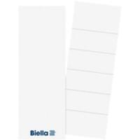 Étiquettes pour dos de 7,0 cm Biella 70 mm Blanc 25 Unités
