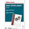 Office Depot Laser Fotopapier Glänzend DIN A4 200 g/m² Weiß 250 Blatt
