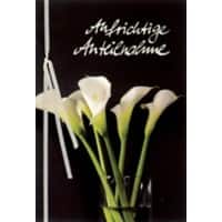 Cartes de condoléances + enveloppes bsb-obpacher Calla blanc 11.5 x 17 cm Spécial Crème 3 Unités