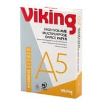 Viking Business A5 Druckerpapier Weiss 80 g/m² Glatt 500 Blatt