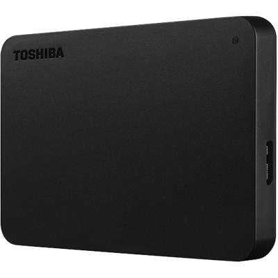 Toshiba 500 GB Externe Tragbare Festplattenlaufwerk Canvio Basics USB 3.0 Schwarz