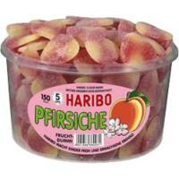 Gommes aux fruits Haribo Pêche 150 Unités de 9 g