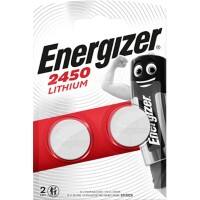 Energizer Knopfzellen CR2450 3 V Lithium 2 Stück