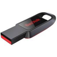 SanDisk USB 2.0 USB-Stick Cruzer Spark 128 GB Schwarz, Rot