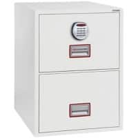 Phoenix Feuersicherer Hängeregistraturschrank FS2252E Weiss 525 x 675 x 720 mm
