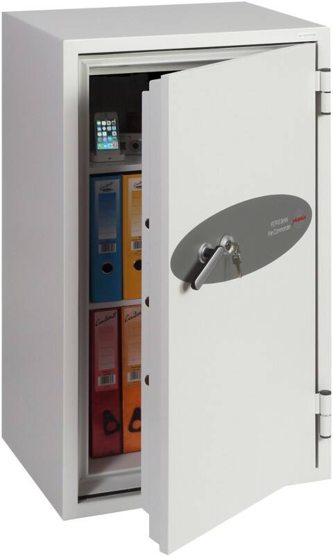 Coffre-fort ignifuge Phoenix FS1911K Serrure à clé Blanc 690 x 650 x 1160 mm
