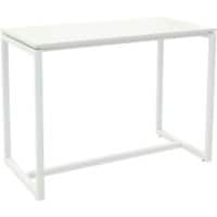 Table de réunion Paperflow Easydesk Blanc 1500 x 750 x 1100 mm