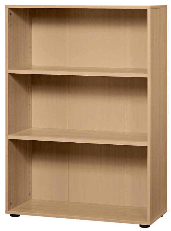 Regal 2 Tablare 800 x 330 x 1.144 mm Buche-Nachbildung Buche