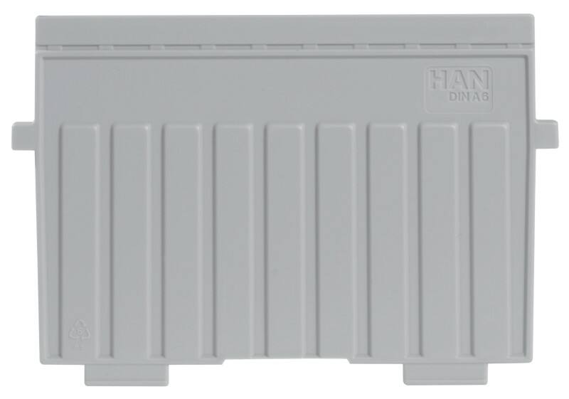 HAN Trennplatten DIN A6 Lichtgrau 14,7 x 11,2 cm 5 Stück