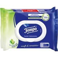 Papier toilette humide Tempo 260721 2 Rouleaux de 42 Feuilles