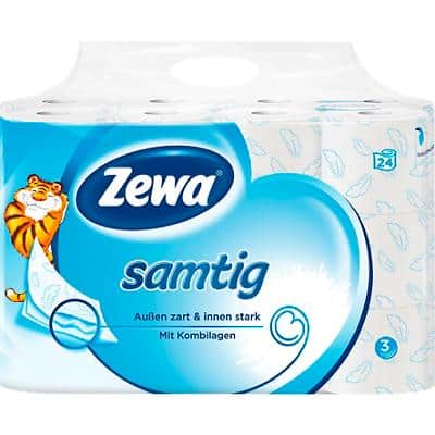 Zewa Toilettenpapier 3-lagig 24 Stück à 140 Blatt