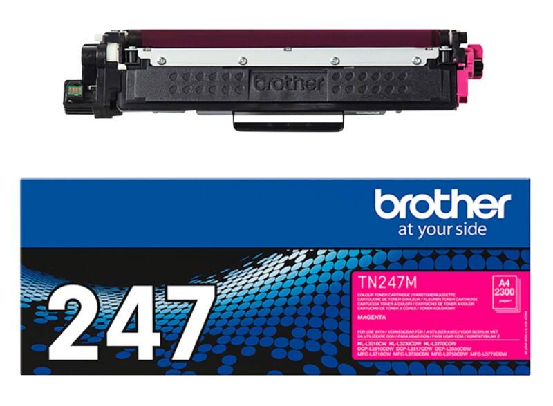 Brother TN-247M Original Tonerkartusche Magenta