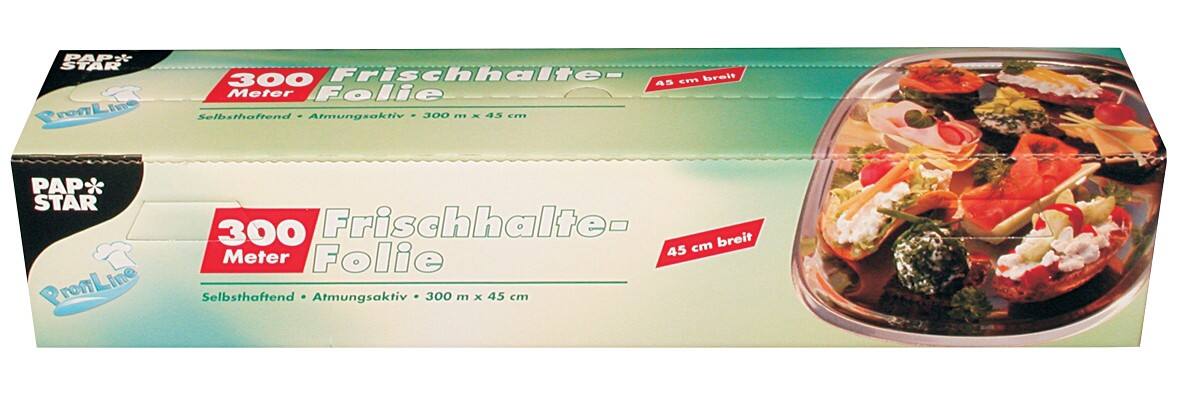 Film alimentaire PAPSTAR Polyéthylène basse densité (PE-LD) Transparent