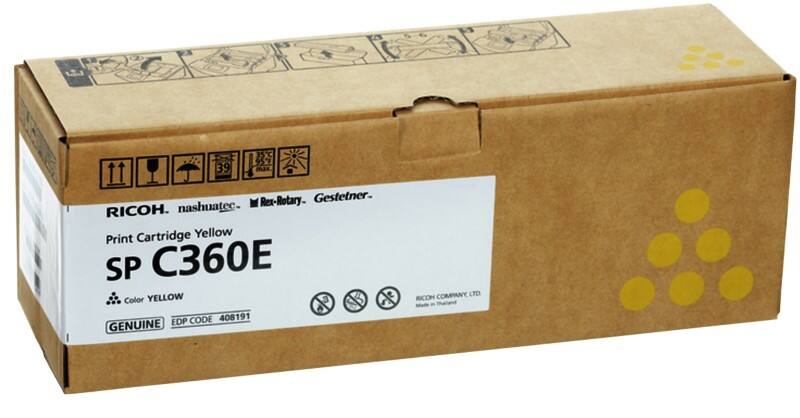 Toner Ricoh 408191 D’origine Jaune