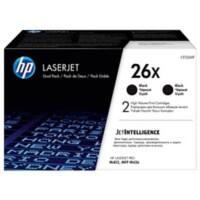 HP 26X Original Tonerkartusche CF226XD Schwarz 2 Stück