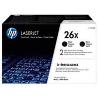 Toner HP 26X D'origine CF226XD Noir 2 Unités