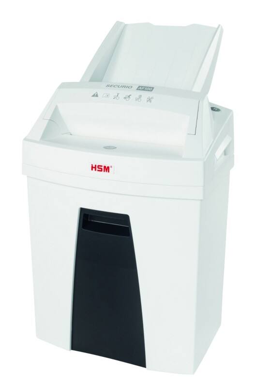 Destructeur de documents HSM 6 Feuilles Coupe croisée Niveau de sécurité P-4, T-4, E-3, F-1 25 L