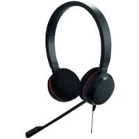 Jabra Evolve 20 Verkabelt Headset Kopfbügel Noise Cancelling Microphone Mit Mikrofon Stereo Schwarz