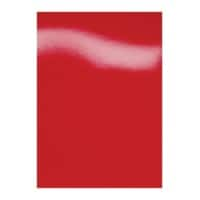 Couvertures de reliure HiGloss GBC A4 Carton 250 gsm Rouge 100 Unités