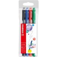 Stylo-feutre STABILO Pointmax Assortiment 4 unités