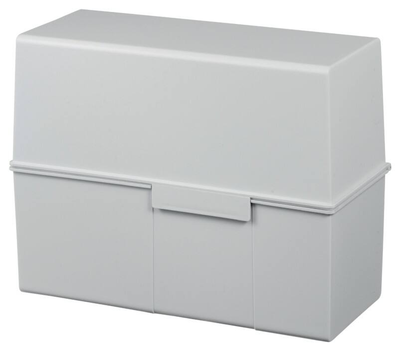 Boîte à fiches HAN 975-11 Gris pour 300 cartes 22,8 x 10,2 x 17,1 cm