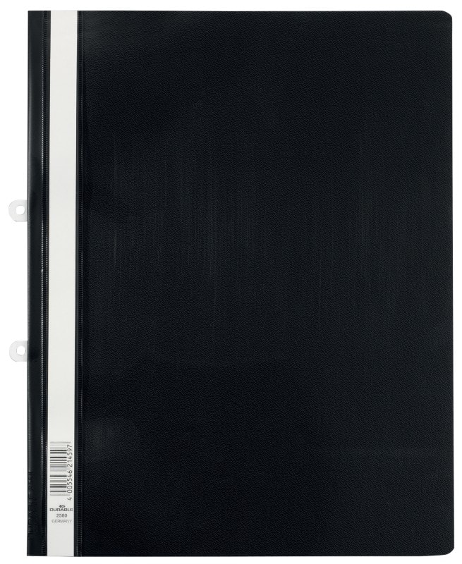 Farde DURABLE Clear View Folder A4 extra large Noir