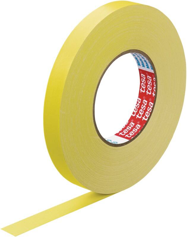 tesa Gewebeband extra Power Perfect 57230 Gelb 19 mm (B) x 50 m (L) Kunststoff, Zellwollgewebe