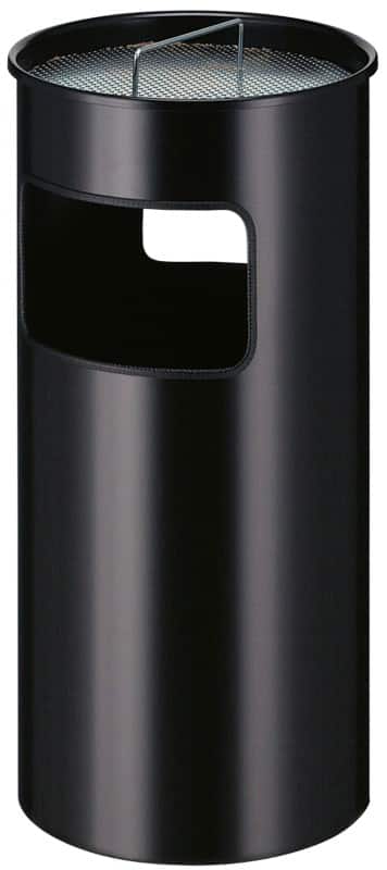 Cendrier et poubelle à papier Vepa Bins 50 L Acier 32 x 69 cm Noir