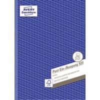 Livre d'entrée et de sortie AVERY Zweckform 931 Blanc A4 21 x 29,7 cm 50 Feuilles