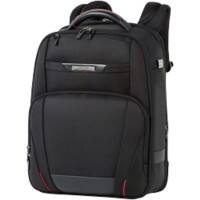 Samsonite Laptop-Rucksack Pro,-DLX5 15.6 " Nylon, Leder Schwarz 32 x 44,5 x 23 cm