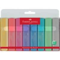 Faber-Castell Pastel Textliner 46 Textmarker Farbig assortiert Mittel Keilspitze 1 - 5 mm 8 Stück