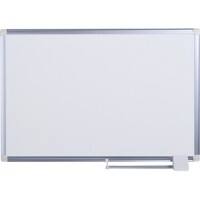 Bi-Office wandmontierbares magnetisches Whiteboard lackierter Stahl Maya 120 x 90 cm