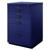 Bisley Hängeregistraturschrank F Serie 3 Schubladen Oxfordblau 470 x 470 x 711 mm