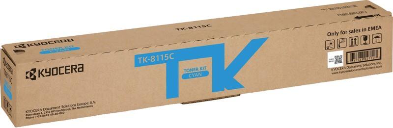 Kyocera TK-8115C Original Tonerkartusche Cyan