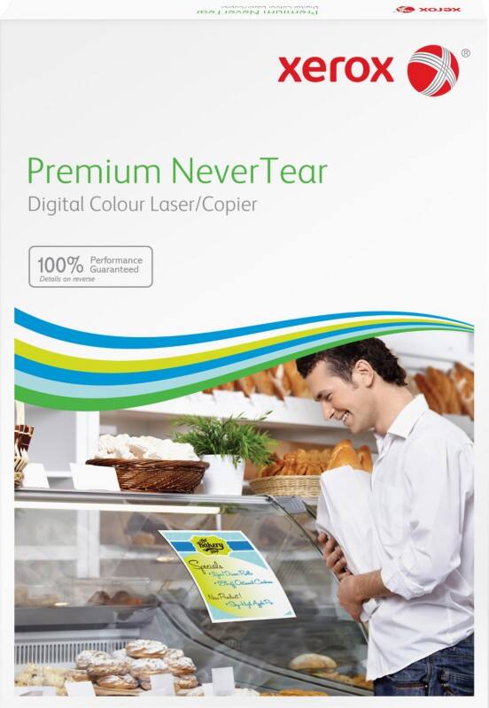 Xerox Premium NeverTear A3 Druckerpapier Matt Weiss 195 g/m² 100 Blatt