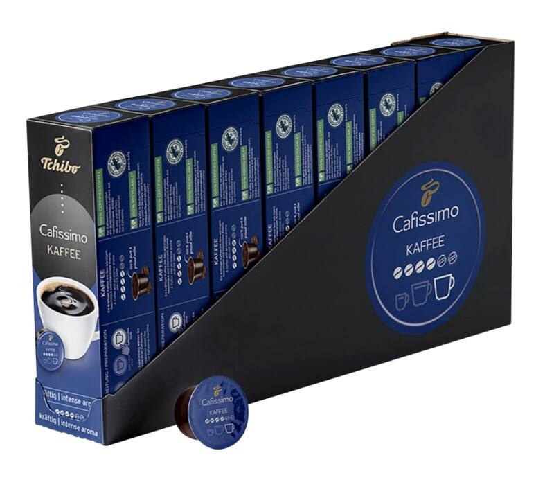 Capsules de café Caffissimo Tchibo 80 unités de 7.8 g