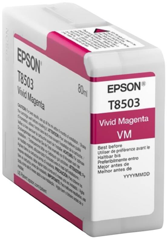 Epson T8503 Original Tintenpatrone C13T850300 Lebhaftes Magenta